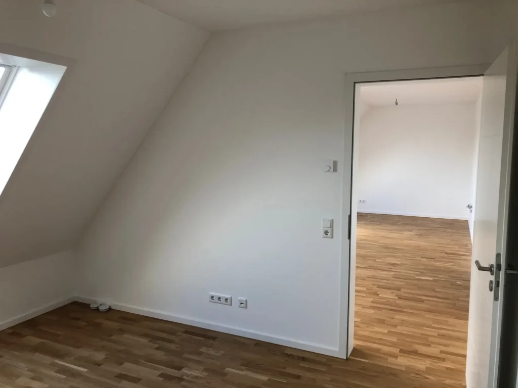 Blick aus Schlafzimmer
